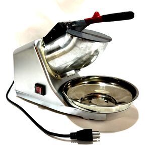 Intertek Electric Ice Crusher HK-109 Dual Blades 176lbs per Hour